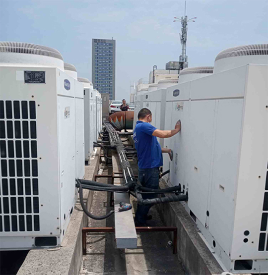 夷陵中央空调制热和不制冷系统维修方法